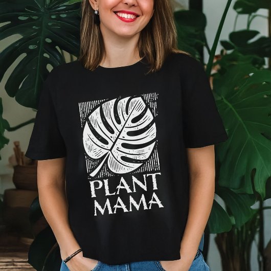 Pflanze Mama Monstera Leaf Nature Lover T-Shirt