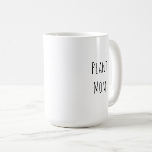 Pflanze Mama | Monstera Pflanze Kaffeetasse (VorderseiteRechts)