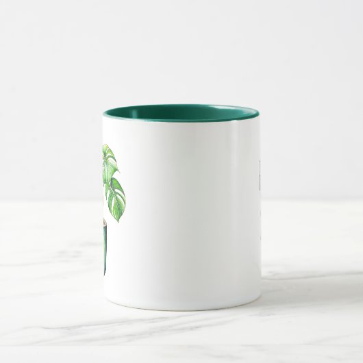 Pflanze Mama | Monstera Pflanze Tasse (Zentrum)