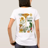 Pflanze Mama, Muttertag T-Shirt (Rückseite)