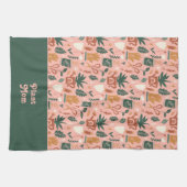 Pflanze Mama Niedlich Gartengeschenk Geschirrtuch (Horizontal)