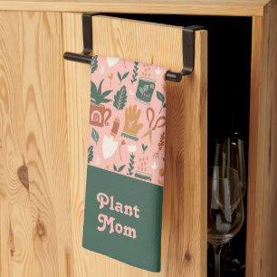 Pflanze Mama Niedlich Gartengeschenk Geschirrtuch