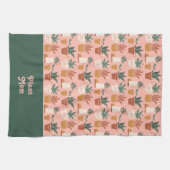 Pflanze Mama Niedlich Gartengeschenk Geschirrtuch (Horizontal)