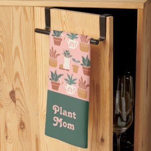 Pflanze Mama Niedlich Gartengeschenk Geschirrtuch