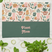 Pflanze Mama Niedlich Gartengeschenk Geschirrtuch (Gefaltet)