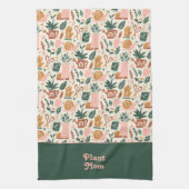 Pflanze Mama Niedlich Gartengeschenk Geschirrtuch (Vertikal)