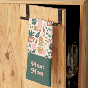 Pflanze Mama Niedlich Gartengeschenk Geschirrtuch