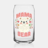 Pflanze Mama Niedlich Mütter Tag Mütter Leben Dosenglas (Rückseite)