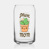 Pflanze Mama Niedlich Mütter Tag Mütter Leben Dosenglas (Rückseite)