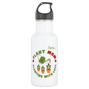 Pflanze Mama Pflanzung mit Liebe Personalisiert Edelstahlflasche