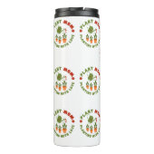 Pflanze Mama Pflanzung mit Liebe Personalisiert Thermosbecher (Rückseite)