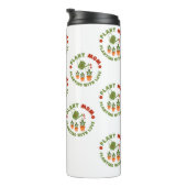 Pflanze Mama Pflanzung mit Liebe Personalisiert Thermosbecher (Nach rechts gedreht)
