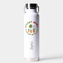 Pflanze Mama Pflanzung mit Liebe Personalisiert Trinkflasche