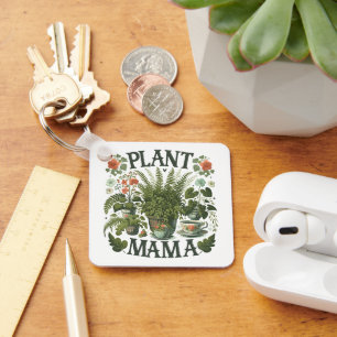 Pflanze Mama Schlüsselanhänger