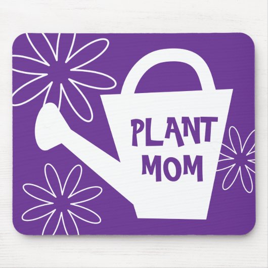 Pflanze Mama Sonnengartenangebot Mousepad-Geschenk Mousepad (Vorne)