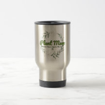 Pflanze Mama Stainless Travel Tumbler - Blühen Wo
