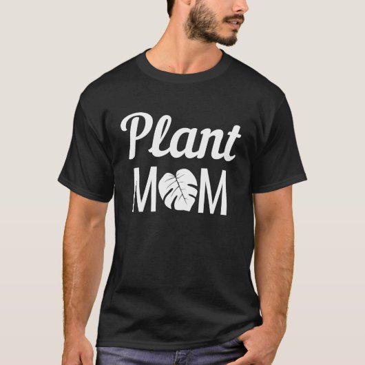 Pflanze Mama T-Shirt (Vorderseite)