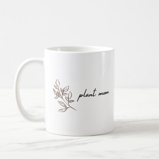 Pflanze Mama Tasse (Links)