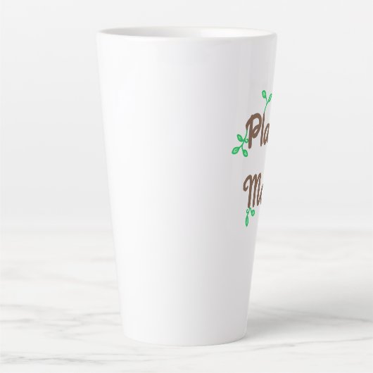 Pflanze Mama Tasse (Vorderseite)