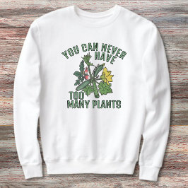 Pflanze Mama Veggie Pflanze Lago Maggiore Sweatshirt