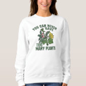 Pflanze Mama Veggie Pflanze Lago Maggiore Sweatshirt (Vorderseite)