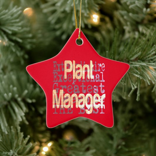 Pflanze Manager Keramik Ornament (Baum)