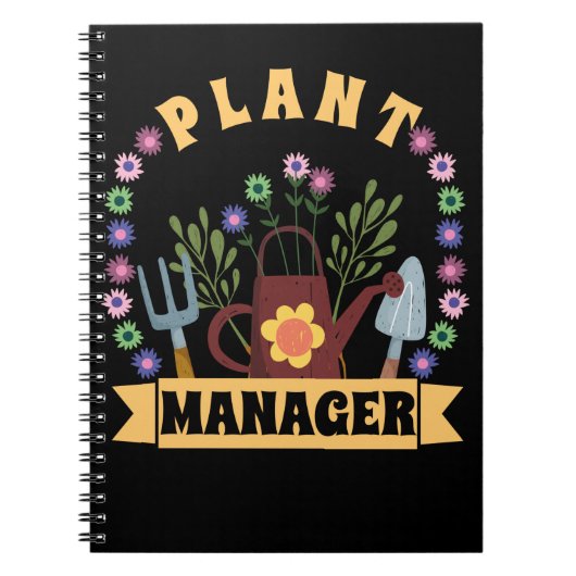 Pflanze Manager Mama Oma Office Gardene Notizblock (Vorderseite)