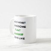 Pflanze-Manager, phantastisch Kaffeetasse (Vorderseite Links)