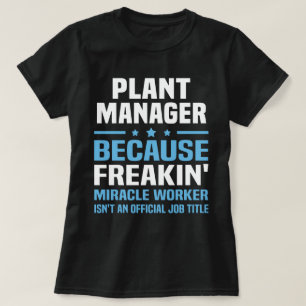Pflanze Manager T-Shirt