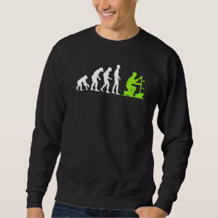 Pflanze Mechanische Evolution Klempner Handwerker Sweatshirt