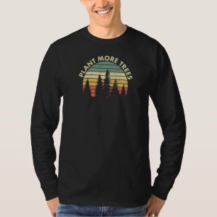 Pflanze Mehr Bäume Retro Vintager Klimawandel Anfa T-Shirt