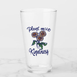 Pflanze mehr KINDNESS Materie Lehrer Glas