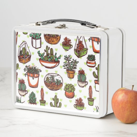 Pflanze Metall Brotdose (Beispiel)