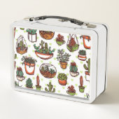 Pflanze Metall Brotdose (Rückseite)