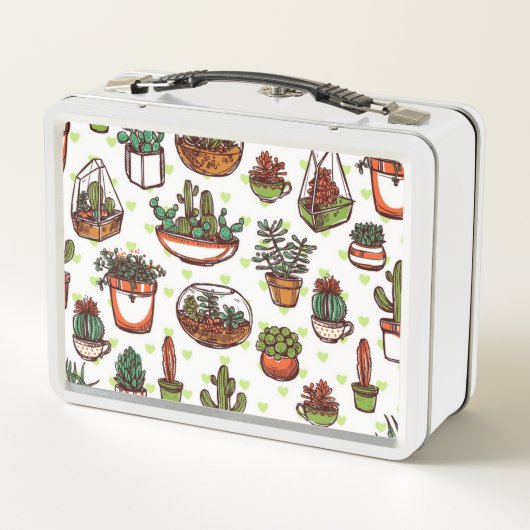 Pflanze Metall Brotdose (Rückseite)