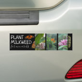 Pflanze Milkweed für die Monarchen, maßgeschneider Autoaufkleber (Auf Auto)