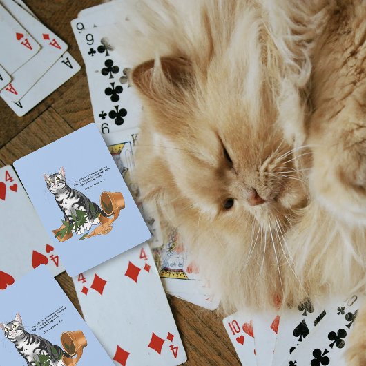 Pflanze Mischief Cat Spielkarten