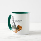 Pflanze Mischief Cat Tasse (Vorderseite Links)