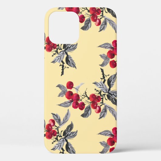 Pflanze mit Aquarellgarten Case-Mate iPhone Hülle (Rückseite)