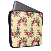 Pflanze mit Aquarellgarten Laptopschutzhülle (Vorne Rechts)