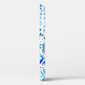 Pflanze mit Blumenwasser Nahtlose Textur Case-Mate iPhone Hülle (Rückseite / Links)