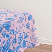 Pflanze mit den Rose A05.b Lpink BG Tischdecke (Beispiel)