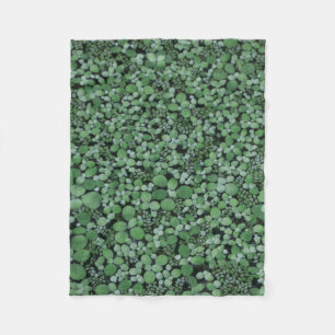 Pflanze mit grüner Blattfarbe Fleecedecke