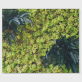 Pflanze mit grüner Blattfarbe Geschenkpapier (Flach)