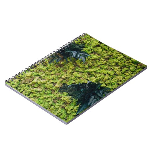 Pflanze mit grüner Blattfarbe Notizblock (Linke Seite)