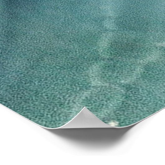 Pflanze mit grüner Blattfarbe Poster (Ecke)