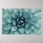 Pflanze mit grüner Blattfarbe Poster (Vorne)