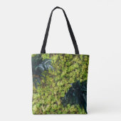 Pflanze mit grüner Blattfarbe Tasche (Rückseite)