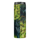 Pflanze mit grüner Blattfarbe Thermosbecher (Rückseite)
