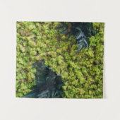 Pflanze mit grüner Blattfarbe Wandteppich (Vorderseite (Horizontal))